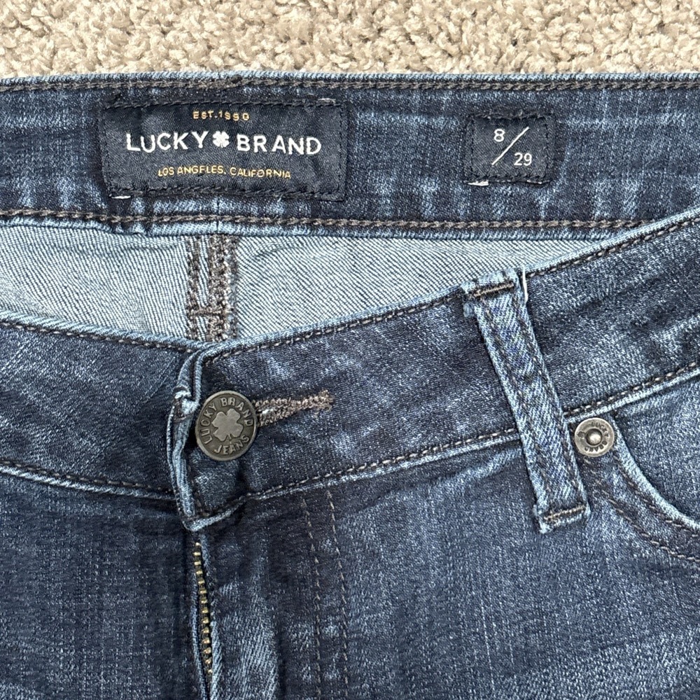 Women's Lucky Brand Denim Blue Jeans, Size 8X29 - Picture 2 of 10